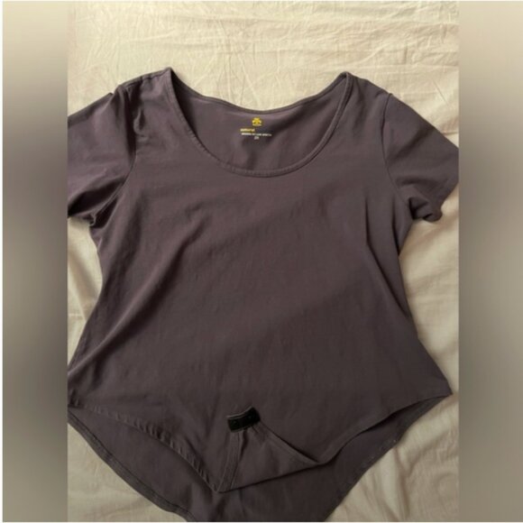 5 Natural Uniforms Short Sleeve Scoop Neck Body Suit Cotton Stretch 2X - Picture 7 of 13